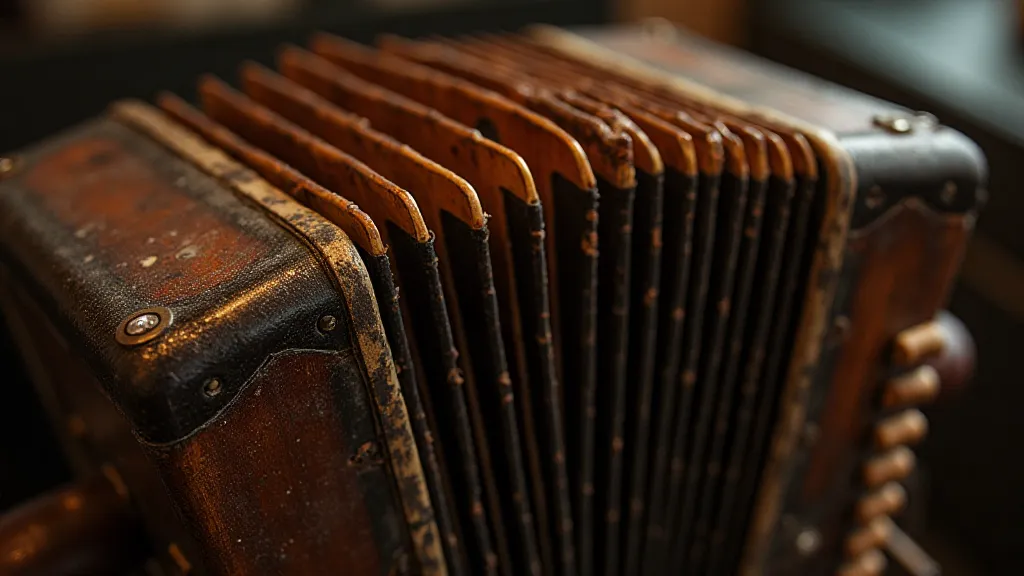 Antique accordion