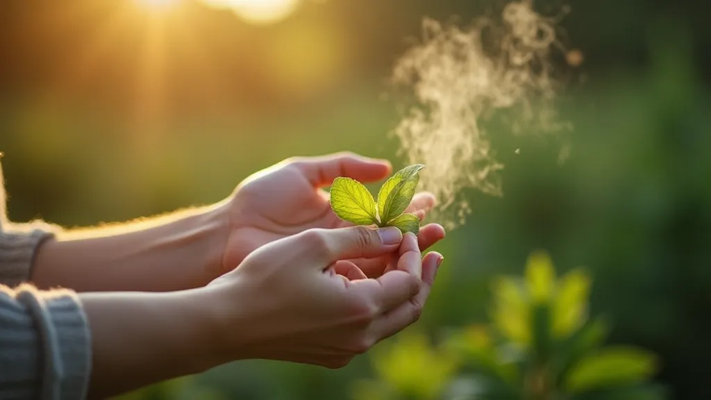 Releasing the fragrance of Plectranthus barbatus