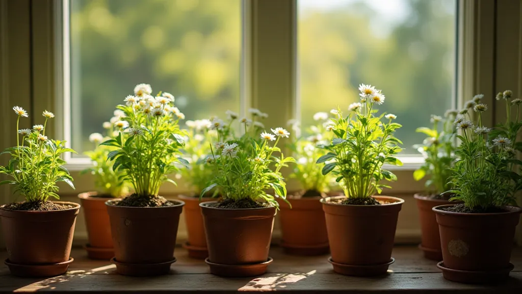 Roman Chamomile seedlings